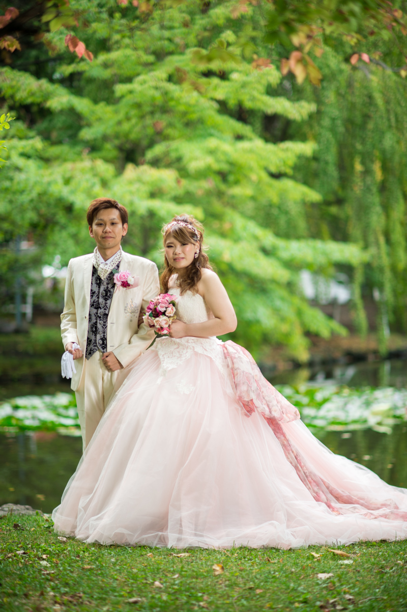 静かな緑の中で