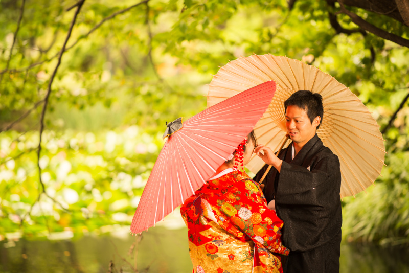和服のきちんとした写真も残したい！自然な笑顔も！