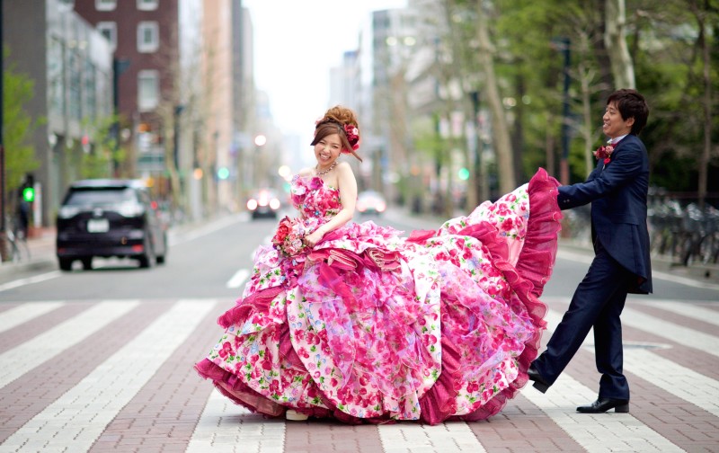 楽しいフォトウェディングも終盤