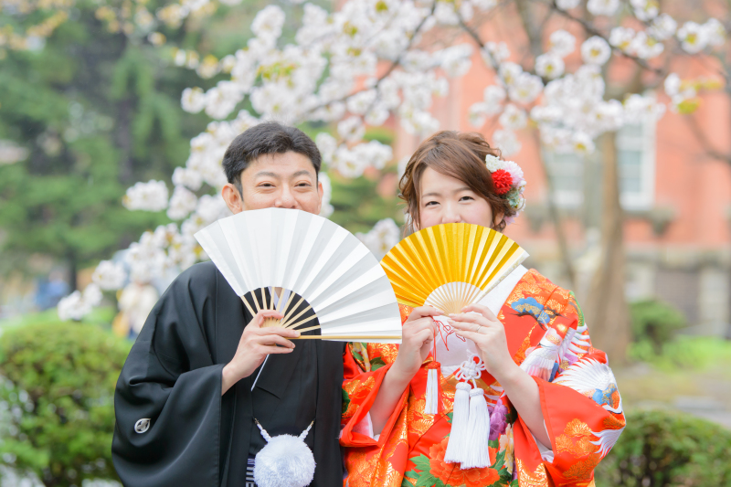 ロケの中で両家親族の集合スナップを希望しました