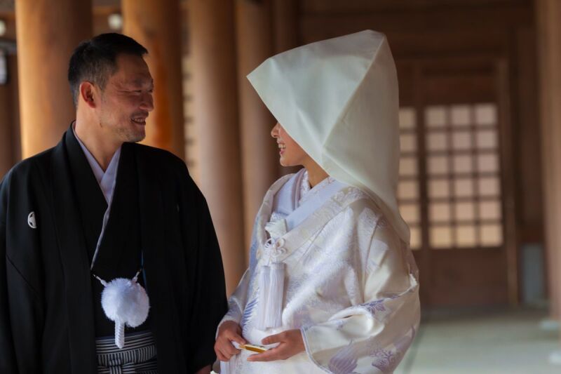 北海道神宮挙式&お花に囲まれてロケーション撮影【お客様の声】