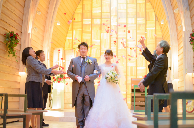 フラワーシャワー