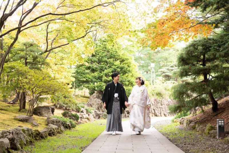 和装から撮影スタート