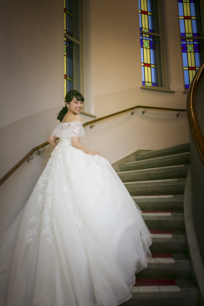 お姫様のようなライン