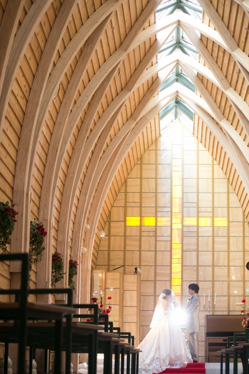 光のチャペルの結婚式