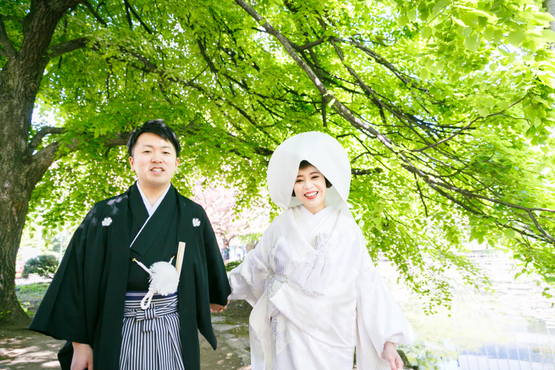 白無でフォトウェディング