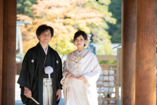 北海道神宮おふたりで挙式、挙式スナップ＆オトナフォトご新郎様の声