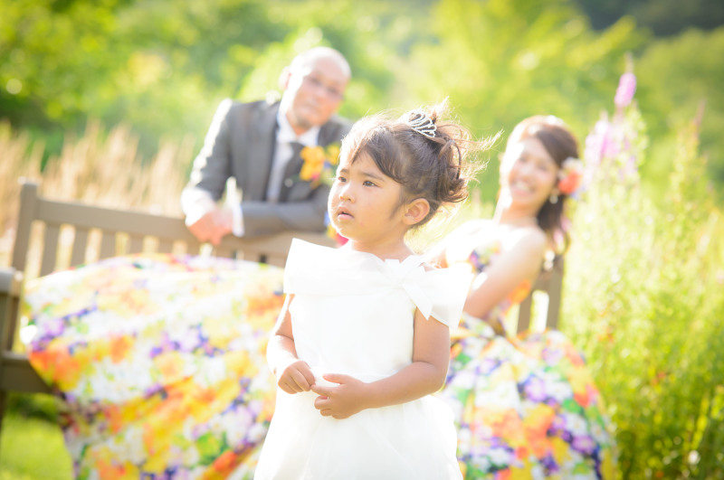 親族や家族もたくさん撮影