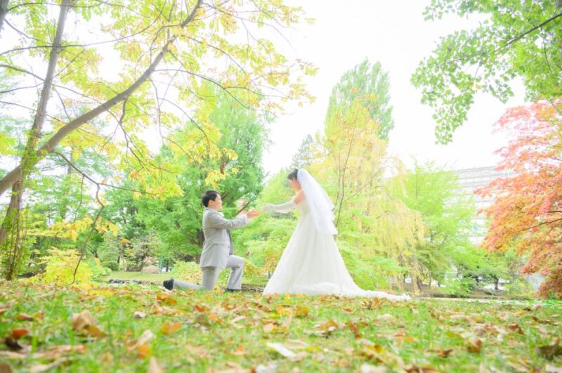 プロポーズシーン