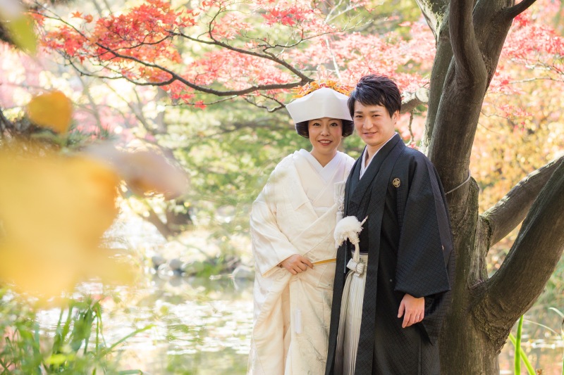 狙いどうりの紅葉にテンションmax