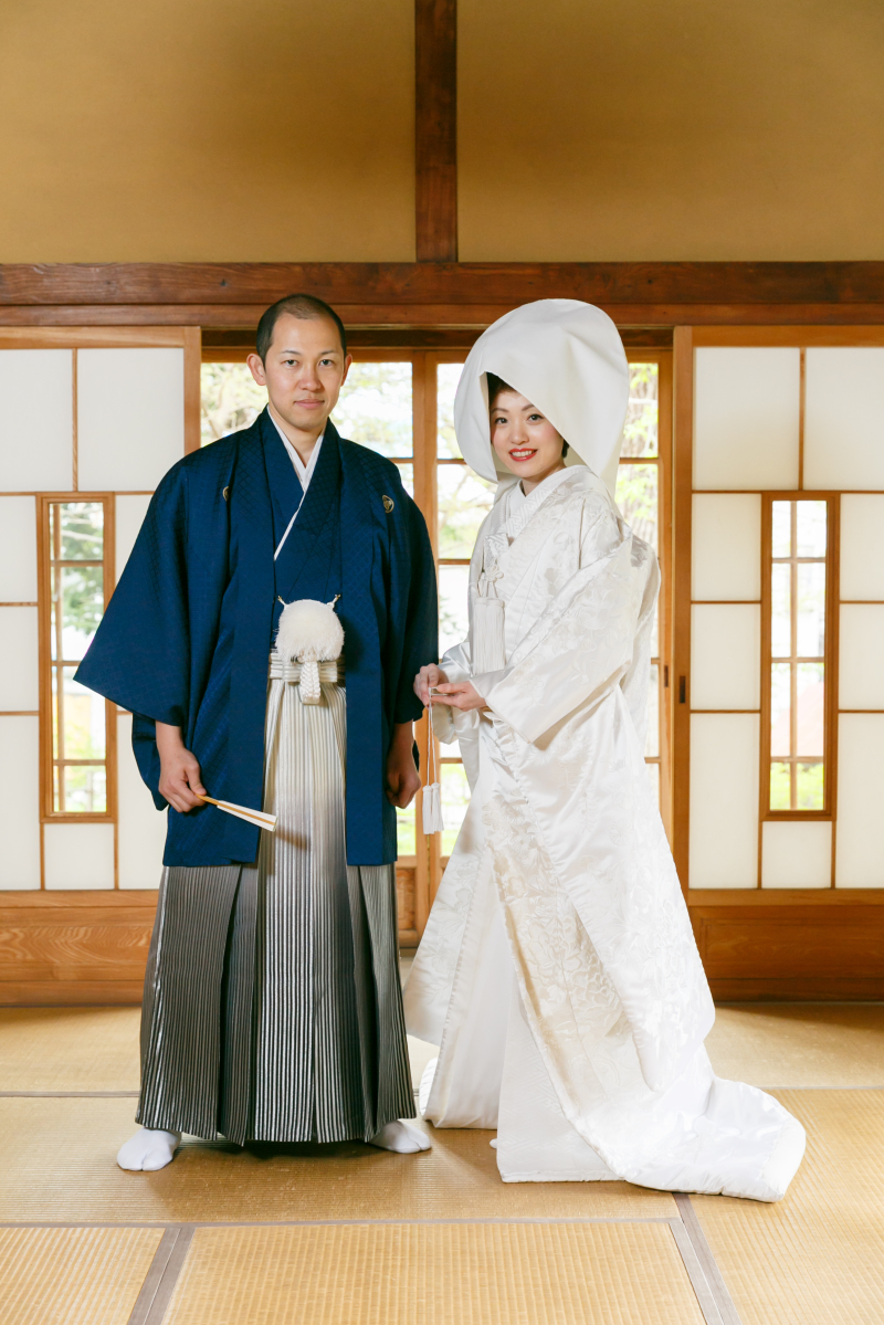 白無垢でしっかりからスタート