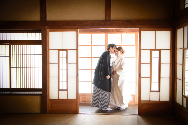 凛とした空気の中で楽しい撮影