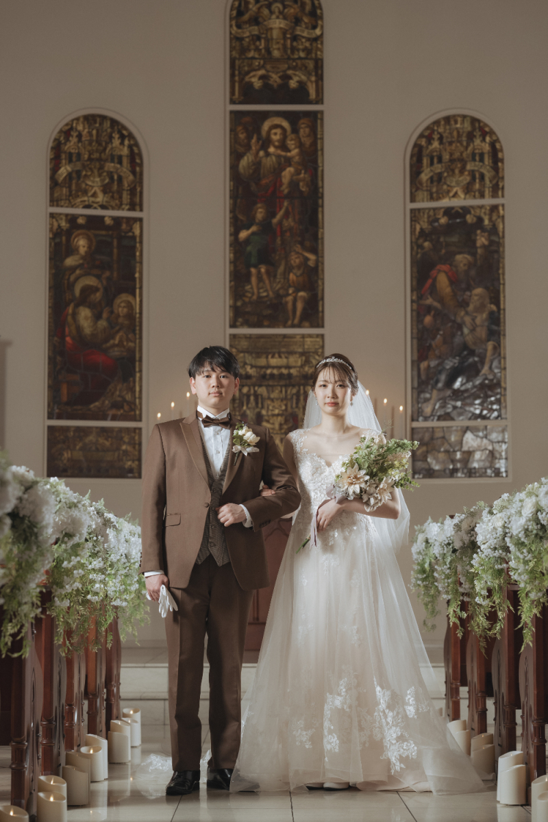 きっちりとしたポーズ