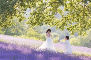 チャペル＆日本家屋＆ラベンダー！こだわりのフォト【お客様の声】