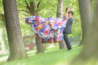 前撮り当日着ないMIKANINAGAWAのドレスでフォトウェディング体験レポート