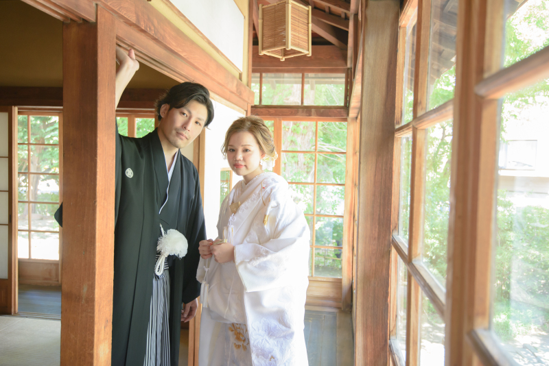 日本家屋の中は涼しいくらい