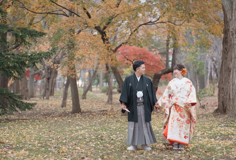 カラードレスは赤を着たいと結婚前から