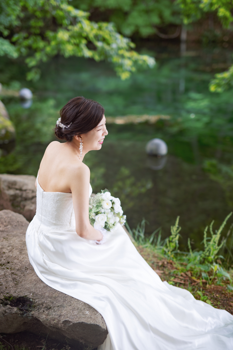 絵画のような透明感です