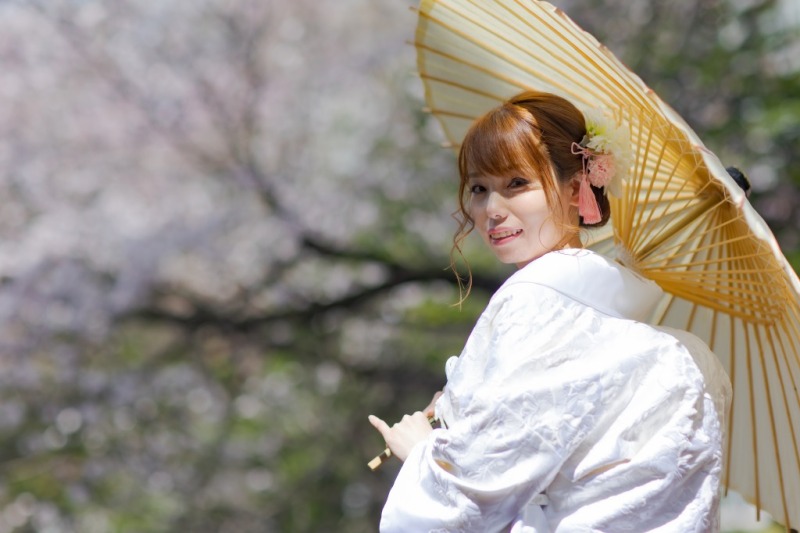 ご新婦様お一人ショット