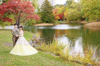 お衣装３着でのWedding　Photo