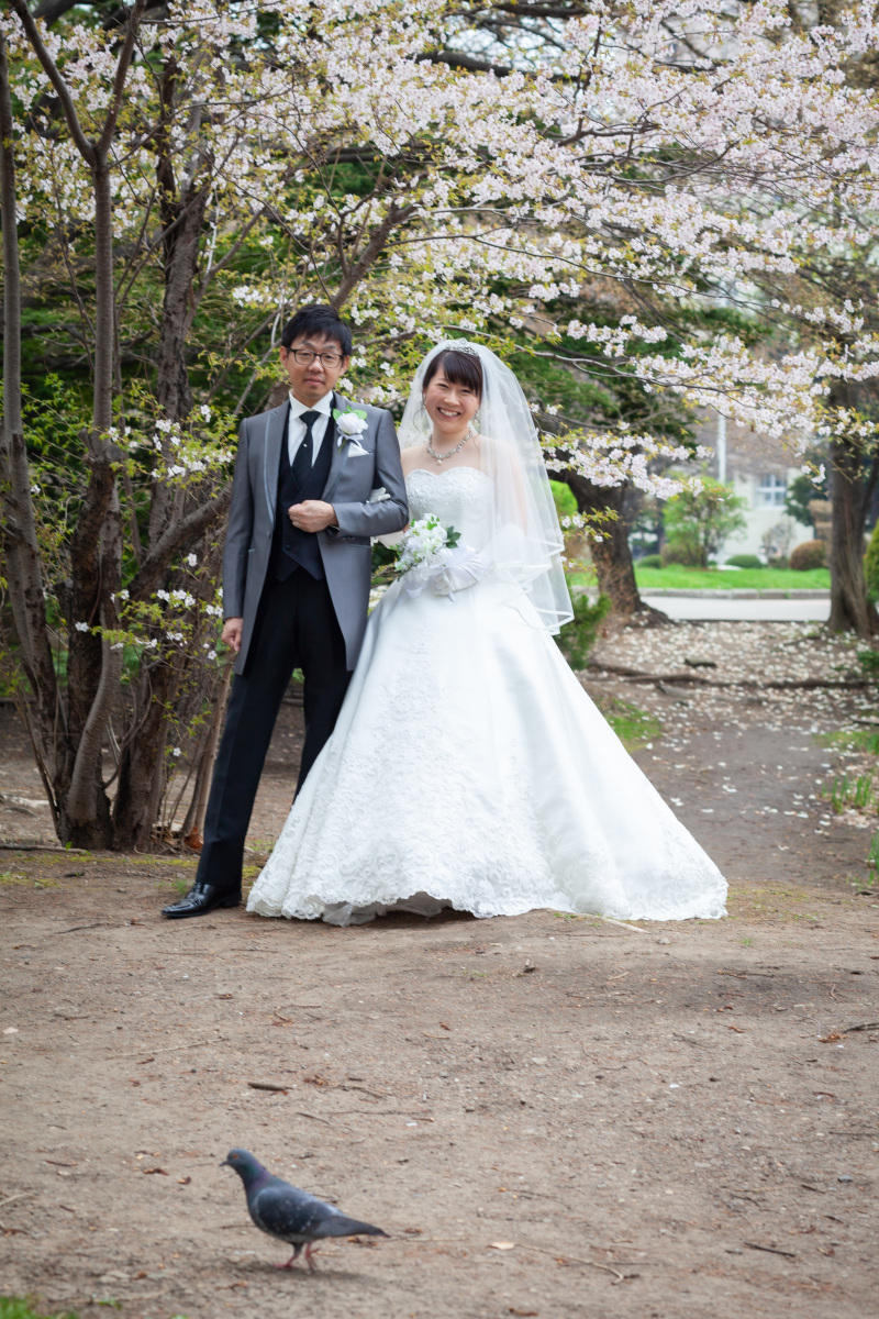 チャペルに向かう前に･･･