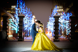 おめでたで結婚式前に　前撮り　お客様の声