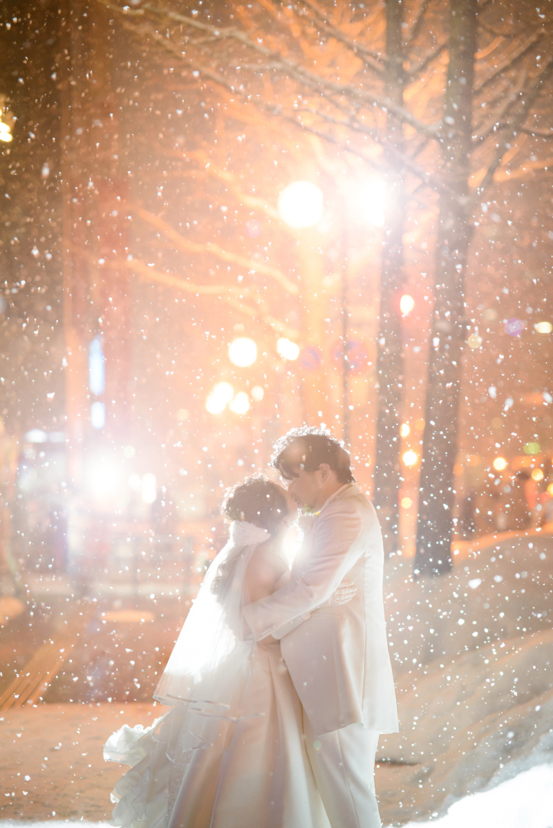 雪が最高のステージ