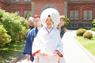 BiBiで結婚式を挙げる先輩からのご紹介でフォトウェディング