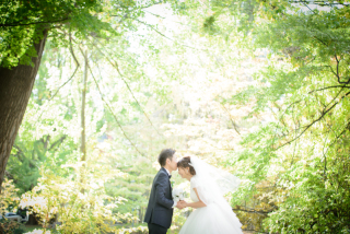 濱田さま　ドレス2点　ご家族と写真だけのセレモニー お客様の声