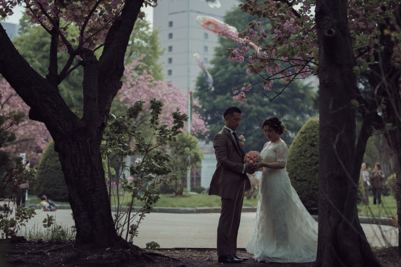 豊富なお衣装の中からセレクト