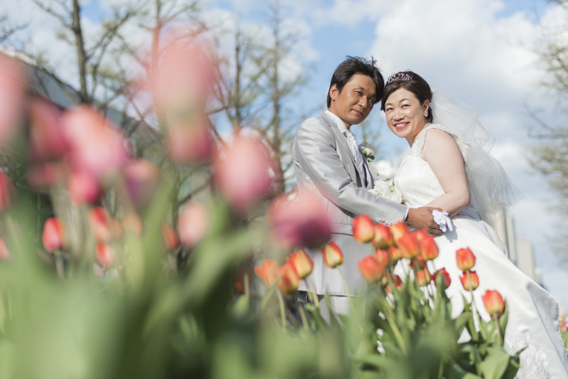 春の風もすべてが気持ちのよい撮影