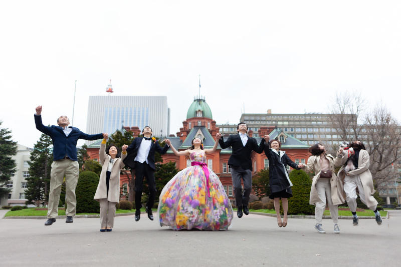 家族+愛犬と一緒に。衣装3点たっぷりロケ!