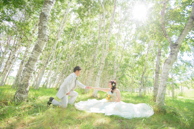 チャペルも北海道の自然も満喫！関東からの【お客様の声】