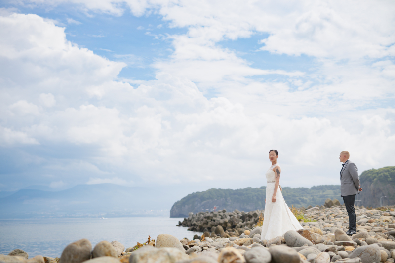 祝津の海岸です