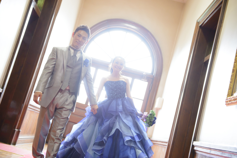 カラードレス3点目にチェンジ