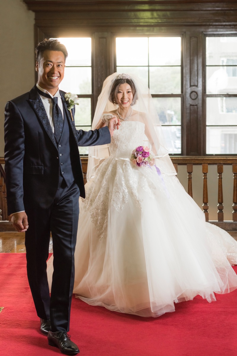 歴史的施設の中も大変お気に入り