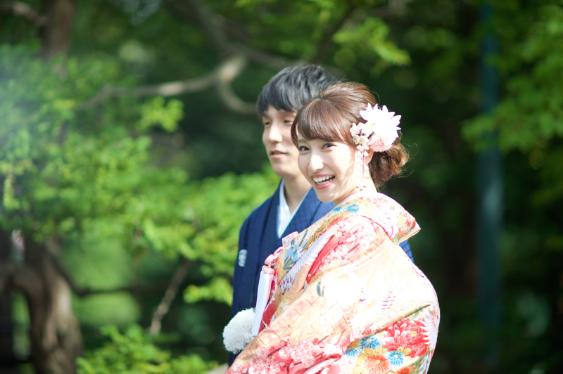 気分も晴れやかに