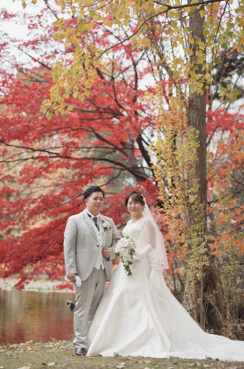 楽しい撮影の始まりです ご新婦様のお声