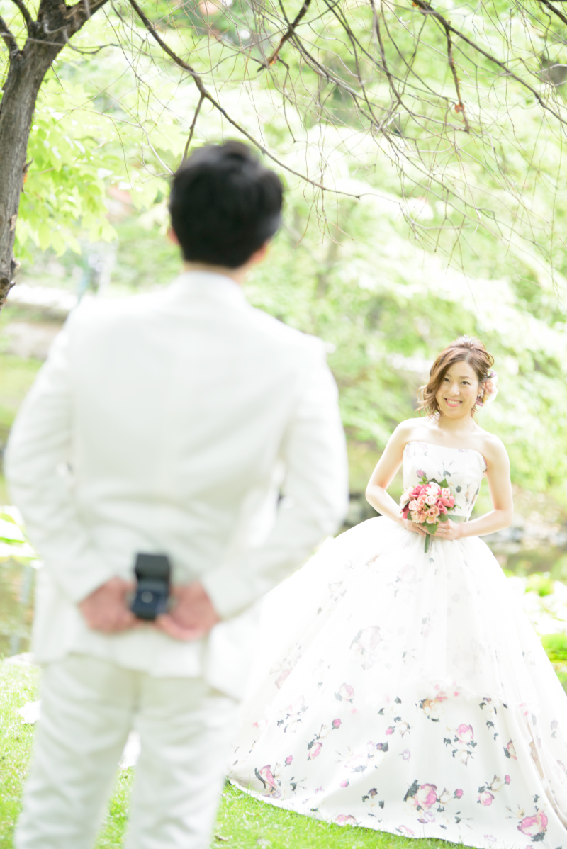 プロポーズのサプライズ