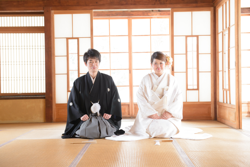 結婚しましたご挨拶用のお写真