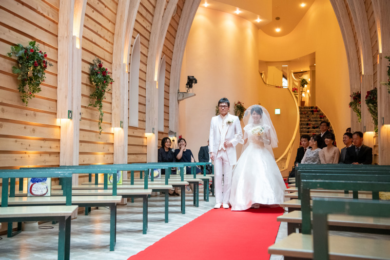 チャペルへ移動