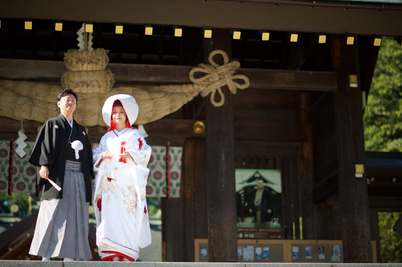 北海道神宮挙式+オトナの結婚写真