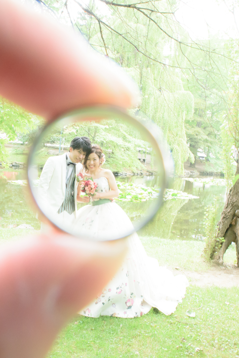 テレビの横に飾る写真