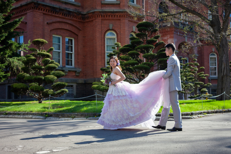 3着目はカラードレス