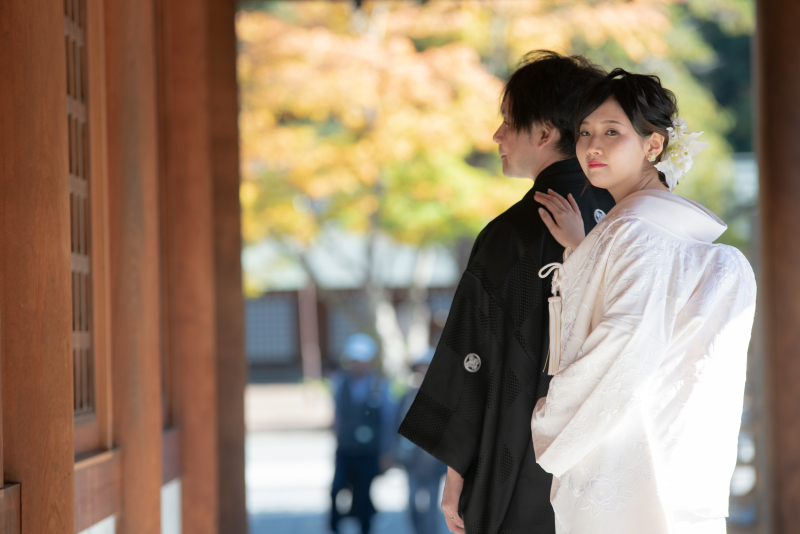 北海道神宮の結婚写真、こだわりはありましたか