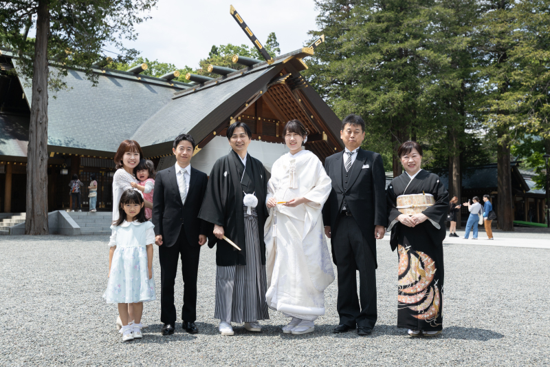 家族との写真も沢山撮らせていただき