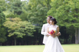 光のチャペルと素敵な洋館知事公館でフォトウェデイング