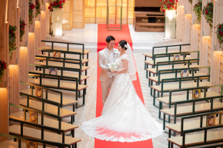 皆さまに見守られながらのWedding　Photo／【お客様の声】