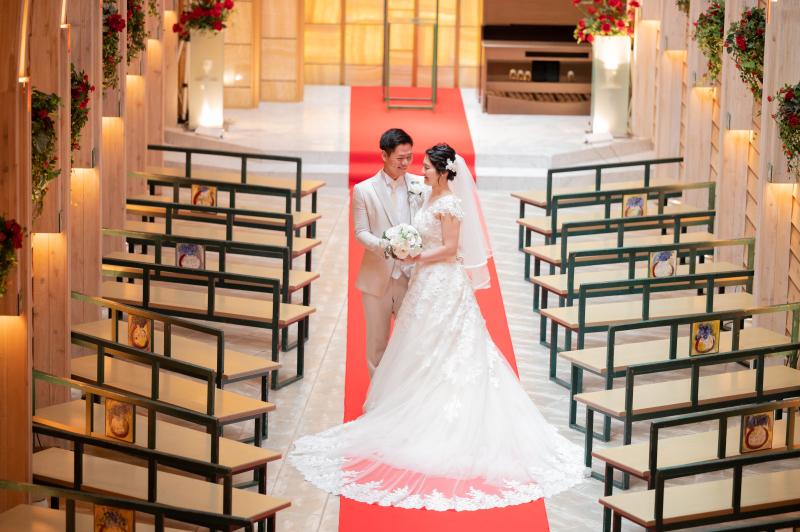 皆さまに見守られながらのWedding　Photo／【お客様の声】