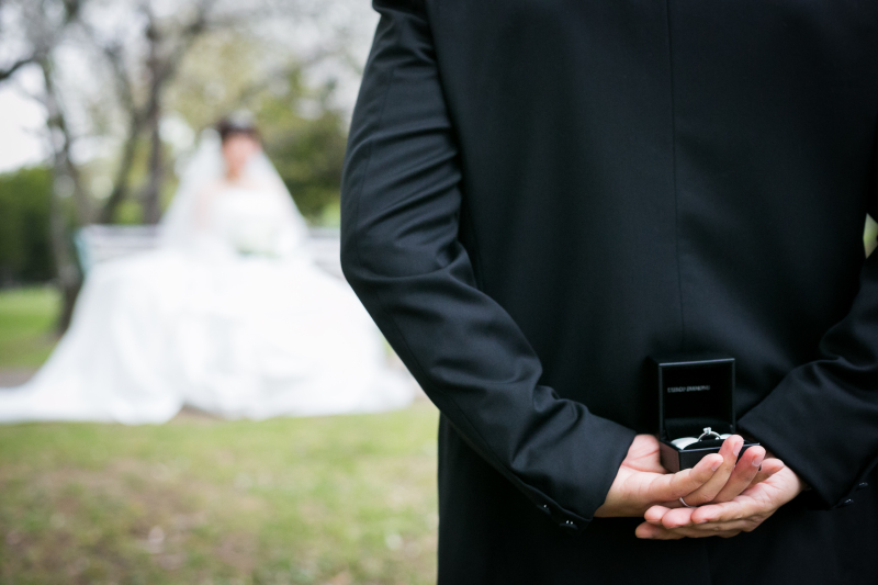 桜ロケーションと洋館